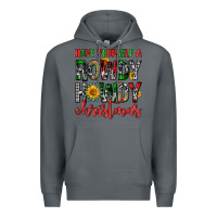 Rock have yourself a rowdy howdy christmas Premium Hoodie - FaDigitalArtStudio