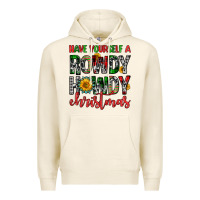 Tofu have yourself a rowdy howdy christmas Premium Hoodie - FaDigitalArtStudio