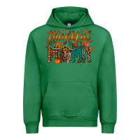 Emerald thankful mama longhorn Urban Hoodie - RacoonDesign
