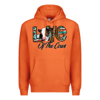Carrot love of the cows Premium Hoodie - CowhideDigitalArt