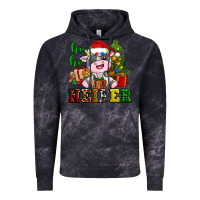 Ho Ho Heifer Little Cute Christmas Cow Vintage Hoodie | Teevron