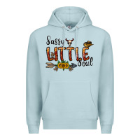Blue Mist sassy little soul Premium Hoodie - CowhideDigitalArt