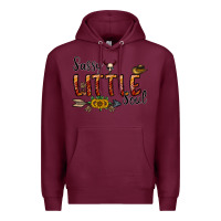 Burgundy sassy little soul Premium Hoodie - CowhideDigitalArt