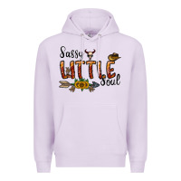 Lilac sassy little soul Premium Hoodie - CowhideDigitalArt