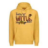 Mustard sassy little soul Premium Hoodie - CowhideDigitalArt
