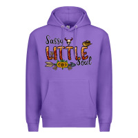 Purple sassy little soul Premium Hoodie - CowhideDigitalArt