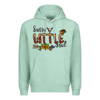 Seafoam sassy little soul Premium Hoodie - CowhideDigitalArt