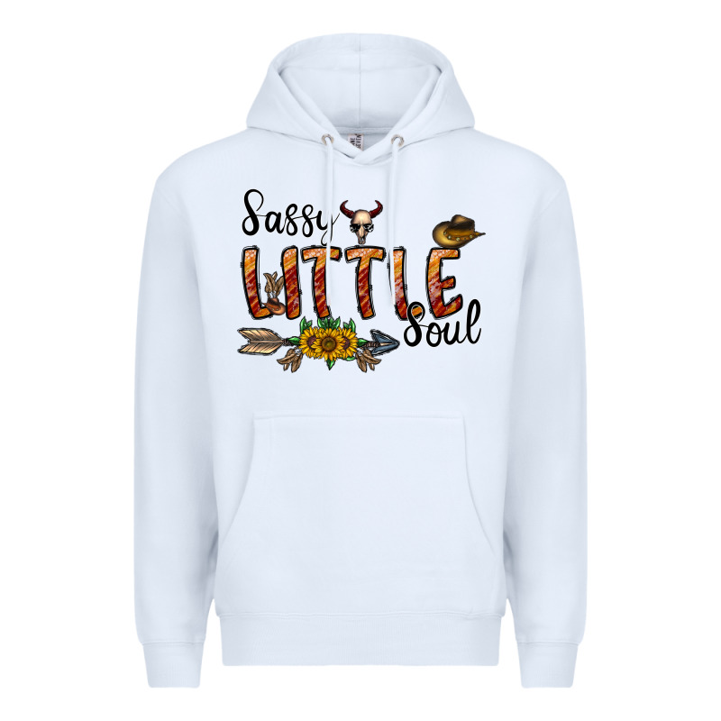 Sassy Little Soul Premium Hoodie by CowhideDigitalArt | Teevron