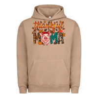 Pigment Burro thankful mama pig Urban Hoodie - RacoonDesign