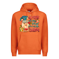 Carrot drink in my hand toes in the sand Premium Hoodie - HRA Design Shop