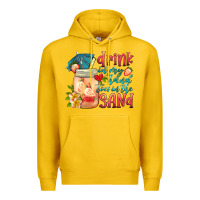 Lemon drink in my hand toes in the sand Premium Hoodie - HRA Design Shop