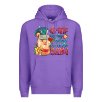 Purple drink in my hand toes in the sand Premium Hoodie - HRA Design Shop