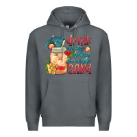 Rock drink in my hand toes in the sand Premium Hoodie - HRA Design Shop