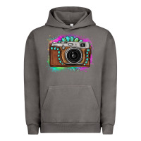 Pigment Tornado tie dye gemstone vintage camera Urban Hoodie - FaDigitalArtStudio