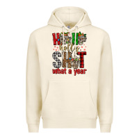 Tofu ho ho holly shit what a year Premium Hoodie - FaDigitalArtStudio