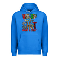 True Royal ho ho holly shit what a year Premium Hoodie - FaDigitalArtStudio