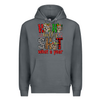 Rock ho ho holly shit what a year Premium Hoodie - FaDigitalArtStudio