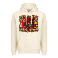 Tofu hockey christmas with lights and stars Premium Hoodie - FaDigitalArtStudio