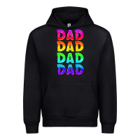 Black lgbtq dad Urban Hoodie - HRA Design Shop