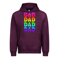 Mauve Wine lgbtq dad Urban Hoodie - HRA Design Shop