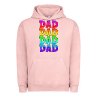 Pigment Salmon lgbtq dad Urban Hoodie - HRA Design Shop