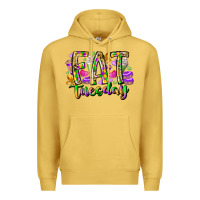 Antique Gold fat tuesday Premium Hoodie - RacoonDesign