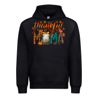Black thankful mama sheep Urban Hoodie - RacoonDesign
