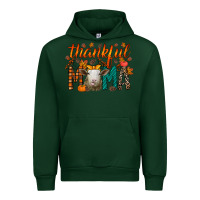 Forest Green thankful mama sheep Urban Hoodie - RacoonDesign