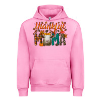 Fuchsia Pink thankful mama sheep Urban Hoodie - RacoonDesign