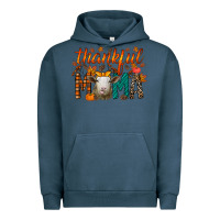 Pigment Midnight Navy thankful mama sheep Urban Hoodie - RacoonDesign
