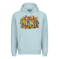 Blue Mist girl mama Premium Hoodie - RacoonDesign