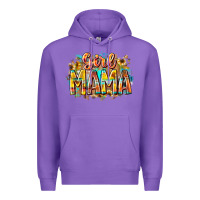 Purple girl mama Premium Hoodie - RacoonDesign