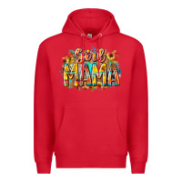 Red girl mama Premium Hoodie - RacoonDesign