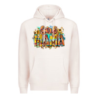Pale Pink girl mama Premium Hoodie - RacoonDesign