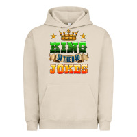 Pigment French Oak king of the jokes Urban Hoodie - HRA Design Shop