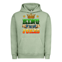 Pigment Oil Green king of the jokes Urban Hoodie - HRA Design Shop