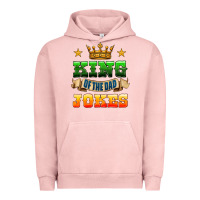 Pigment Salmon king of the jokes Urban Hoodie - HRA Design Shop