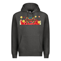 Charcoal Heather sweet summer time libbey cup Premium Hoodie - HRA Design Shop
