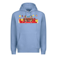 Colony Blue sweet summer time libbey cup Premium Hoodie - HRA Design Shop