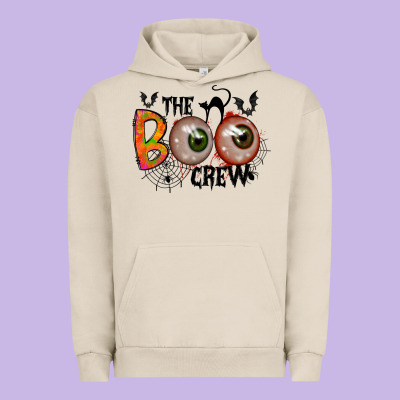 The Boo Crew Urban Hoodie Designed By Racoondesign