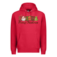 Cardinal hohoho merry christmas santa coffee cup tree cooki Premium Hoodie - FaDigitalArtStudio