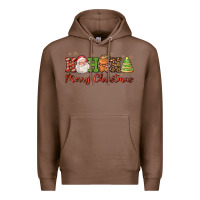 Chestnut hohoho merry christmas santa coffee cup tree cooki Premium Hoodie - FaDigitalArtStudio