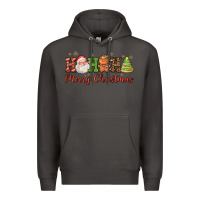 Smoke hohoho merry christmas santa coffee cup tree cooki Premium Hoodie - FaDigitalArtStudio