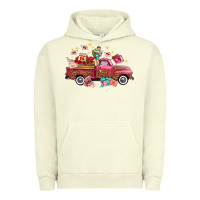 Pigment Pistachio valentine's day truck photography love side view Urban Hoodie - FaDigitalArtStudio