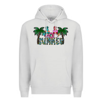Dove Grey summer Premium Hoodie - CowhideDigitalArt