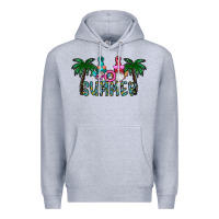 Heather Grey summer Premium Hoodie - CowhideDigitalArt