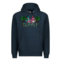 Navy summer Premium Hoodie - CowhideDigitalArt