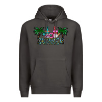 Smoke summer Premium Hoodie - CowhideDigitalArt