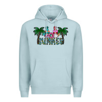 Blue Mist summer Premium Hoodie - CowhideDigitalArt