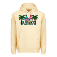 Pina Colada summer Premium Hoodie - CowhideDigitalArt